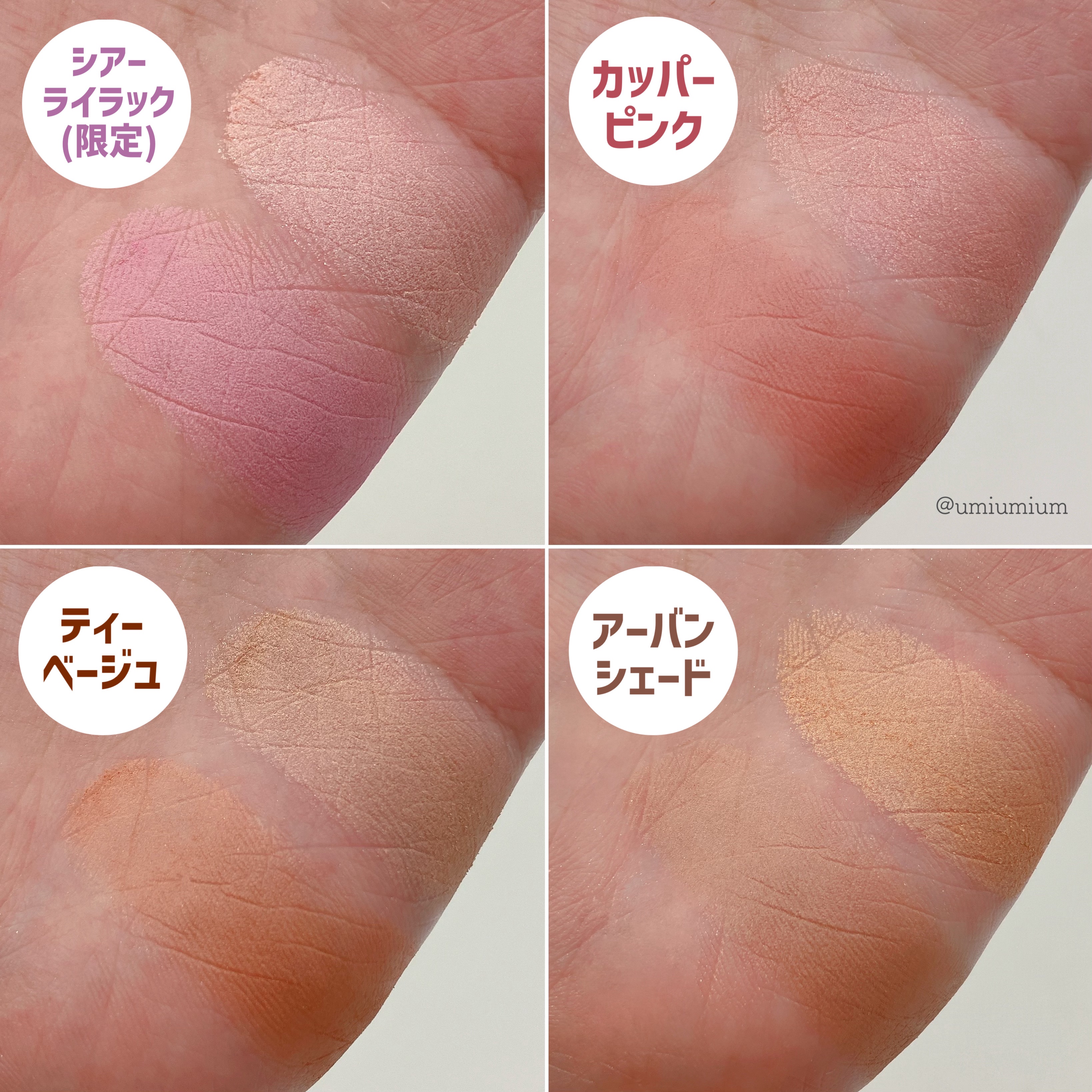 未使用　ETVOS　エトヴォス　ミネラルプレストチークI シアーライラック　限定 ミネラルプレストチーク｜エトヴォスの口コミ - エトヴォス