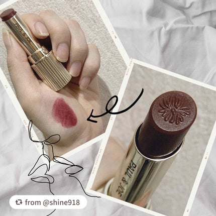 リップスティック N/PAUL & JOE BEAUTE/口紅を使ったクチコミ(1枚目)