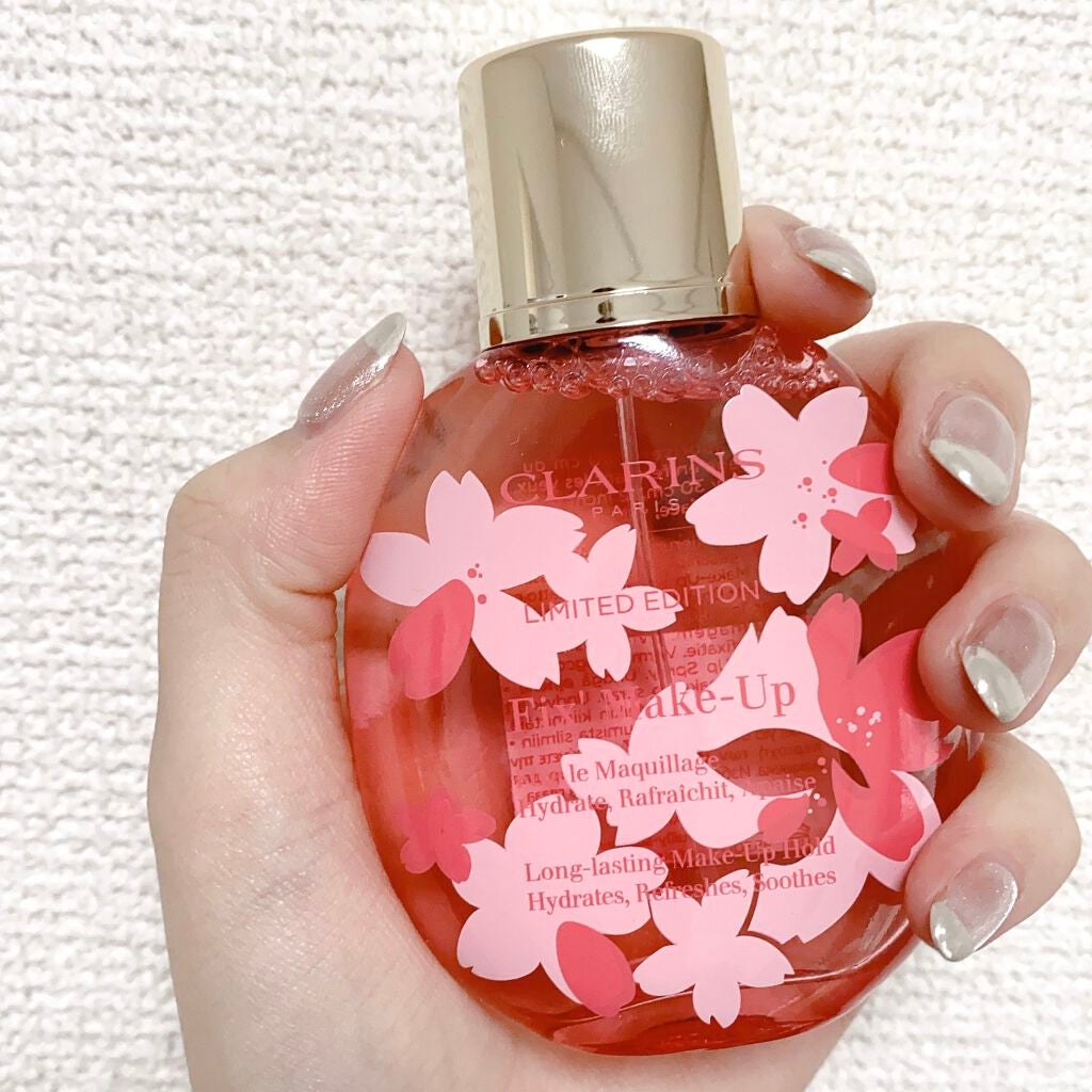 フィックス メイクアップ サクラ/CLARINS/ミスト状化粧水を使ったクチコミ(1枚目)