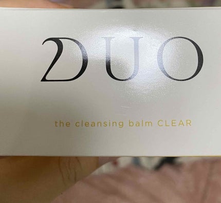 デュオ ザ クレンジングバーム クリア/DUO/クレンジングバームを使ったクチコミ(1枚目)