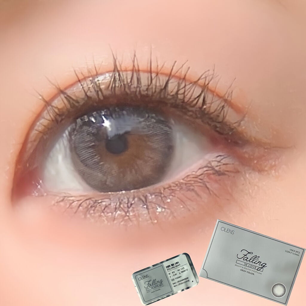Falling (フォーリング)/OLENS/カラーコンタクトレンズを使ったクチコミ(7枚目)