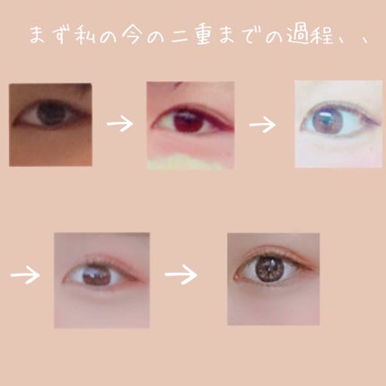 【旧品】オリシキ アイリッドスキンフィルム/D-UP/二重まぶた用アイテムを使ったクチコミ(2枚目)