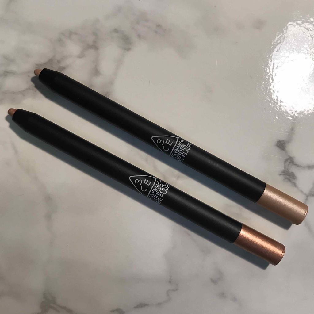 UNDER EYE FLASH/3CE/ペンシルアイライナーを使ったクチコミ(1枚目)