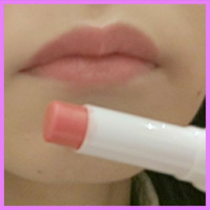 カラーリップクリーム/キャンドゥ/リップクリームを使ったクチコミ(2枚目)