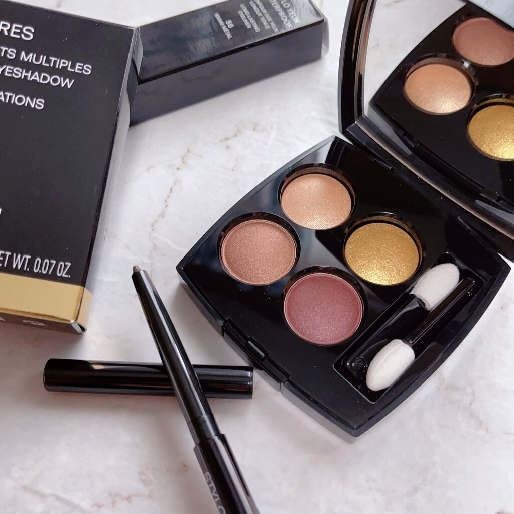 レ キャトル オンブル/CHANEL/アイシャドウパレットを使ったクチコミ（1枚目）