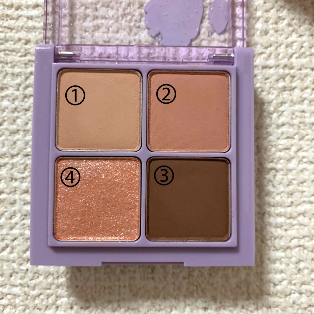 ネオンムーンベターザンアイズ /rom&nd/アイシャドウパレットを使ったクチコミ(2枚目)