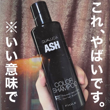 


✔️FIOLE
クオルシア カラーシャンプー アッシュ

250ml ❯❯ 1,870円 (税込)



最後に美容室に行ったのが２ヶ月以上前 ✄𓂃 𓈒𓏸

シルバーっぽいアッシュっぽいインナーカ