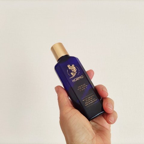 ホルモ プレミアムヘアグロウエッセンス/ハーブ健康本舗/頭皮ローションを使ったクチコミ（2枚目）