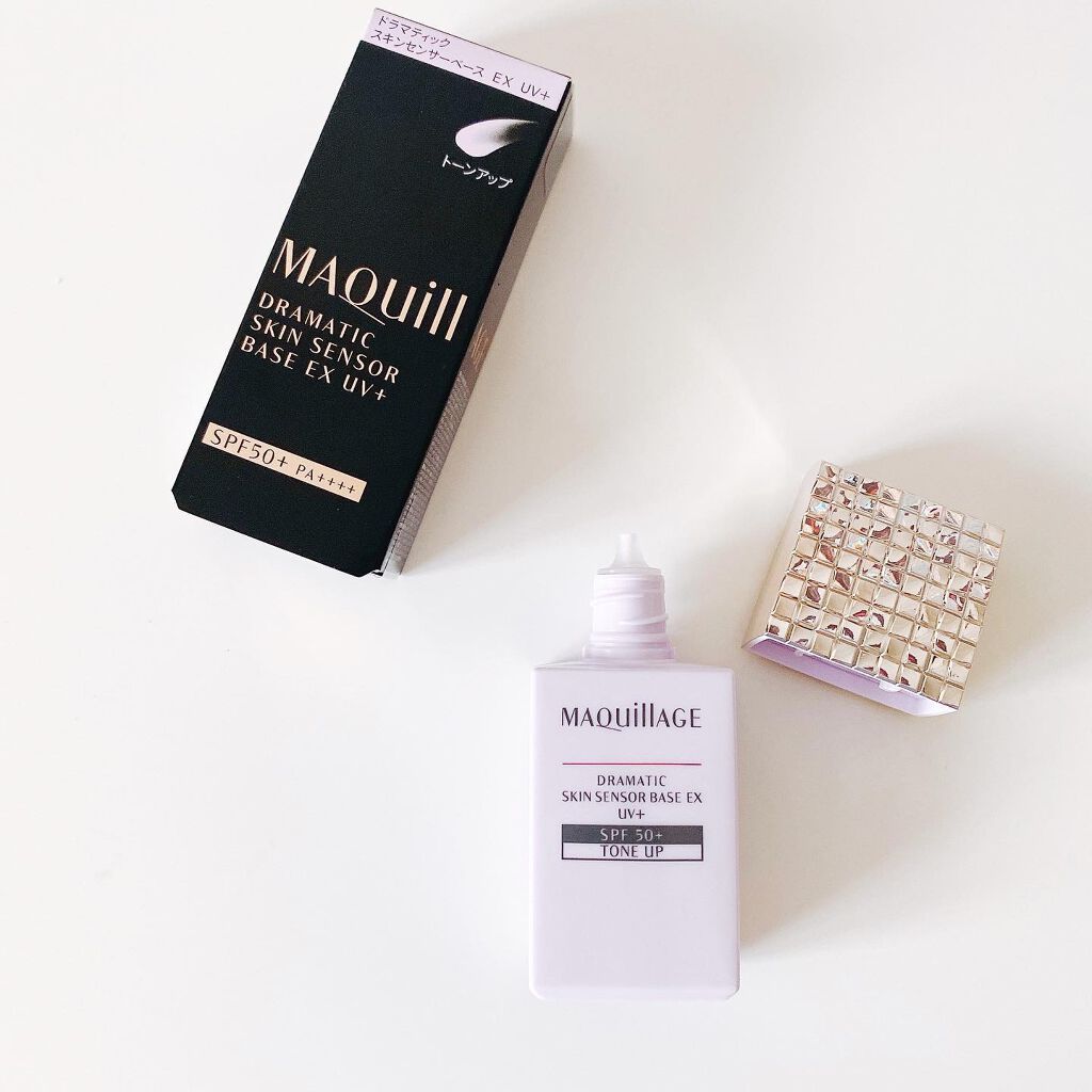 ドラマティックスキンセンサーベース EX UV+/マキアージュ/化粧下地を使ったクチコミ（2枚目）