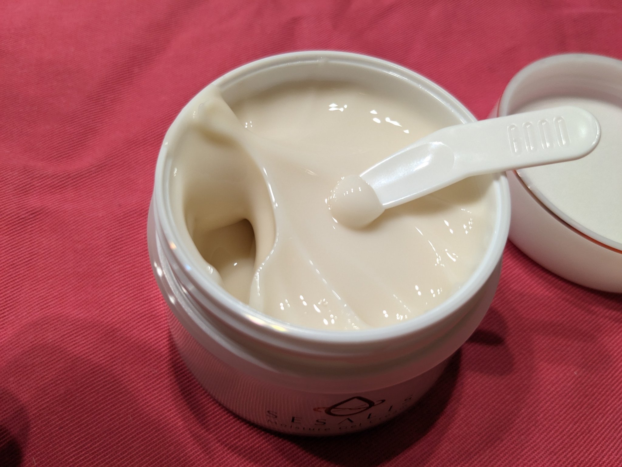 モイスチャージェルクリーム/SESALIS/フェイスクリームを使ったクチコミ（3枚目）