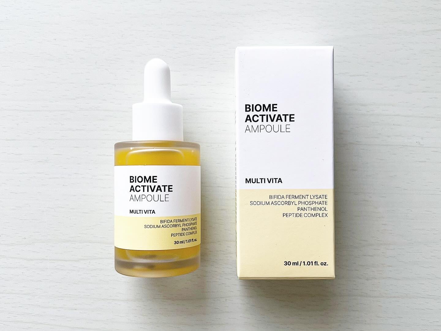 マルチビタ アンプル/BIOME ACTIVATE/美容液を使ったクチコミ（1枚目）