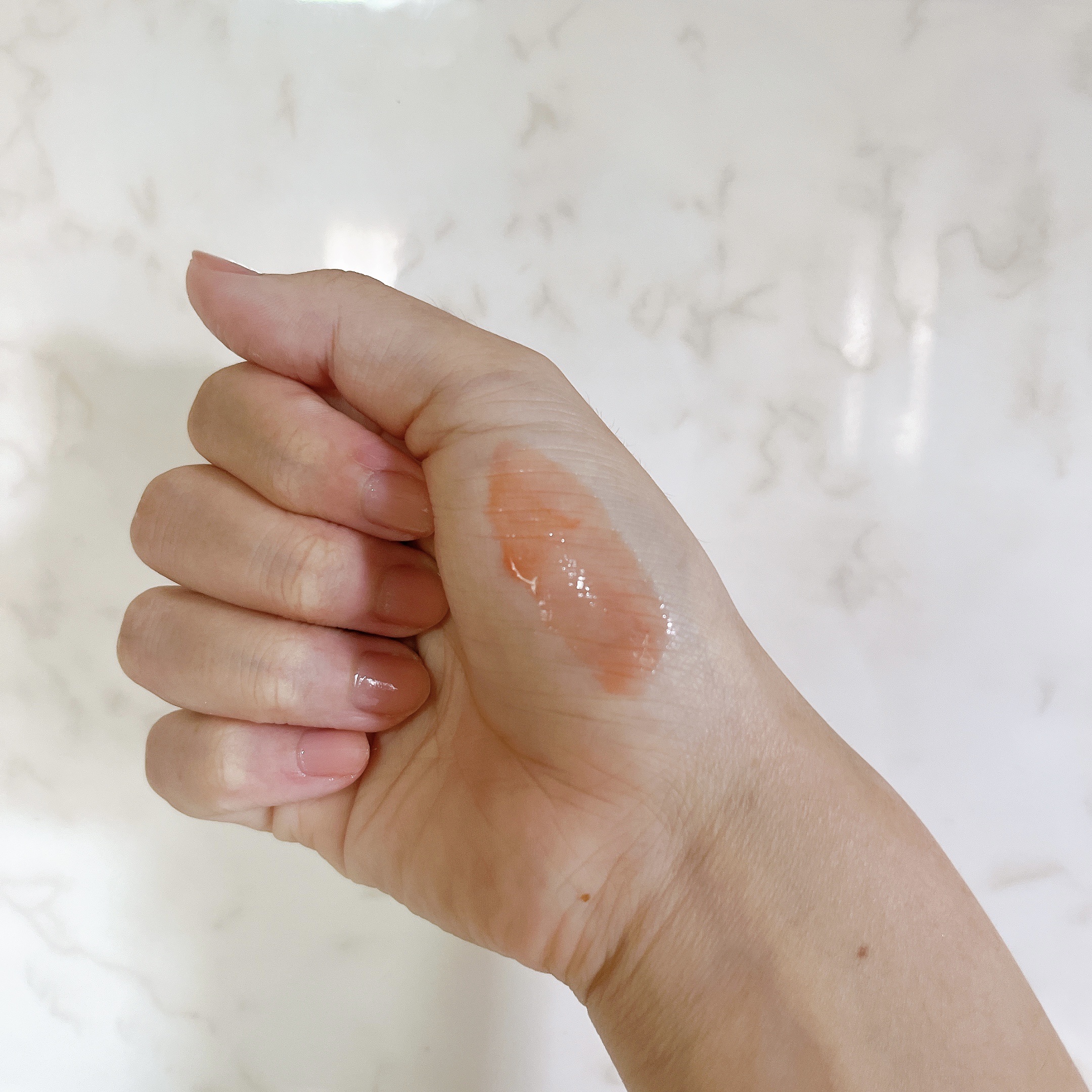 ニュアンスラップティント 01 珊瑚ピンク/Fujiko/リップティントを使ったクチコミ（2枚目）