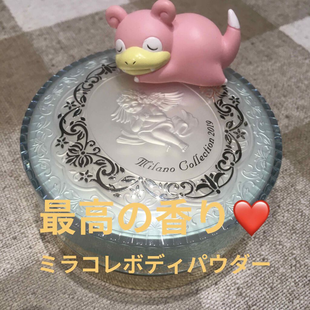 ほぴ❤️ゆるゆる投稿中のクチコミ「香り　⑤❤️
パケの可愛さ　⑤❤️
サラサラ感　④
パフの厚さ　⑤❤️
コスパ　①💰
五段階評.....」（1枚目）