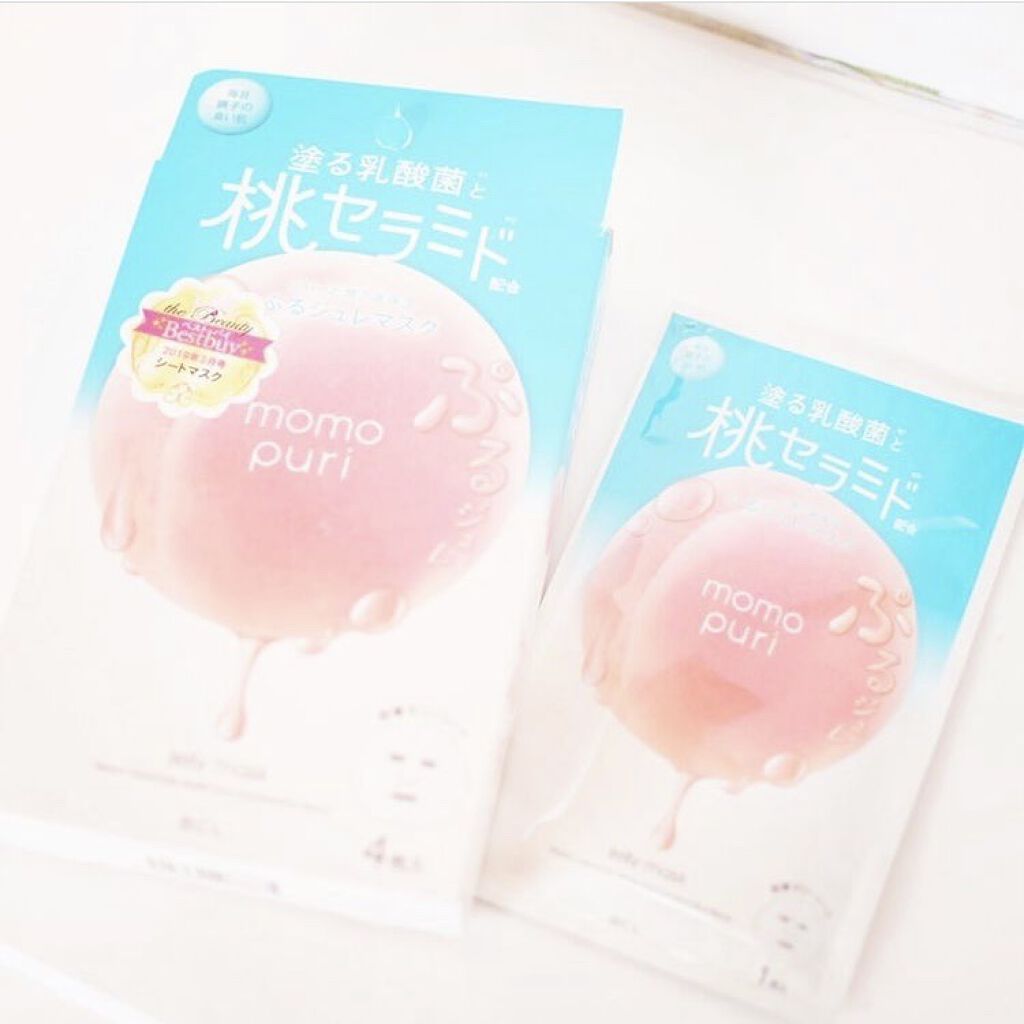 潤いぷるジュレマスク/ももぷり/シートマスク・パックを使ったクチコミ（1枚目）