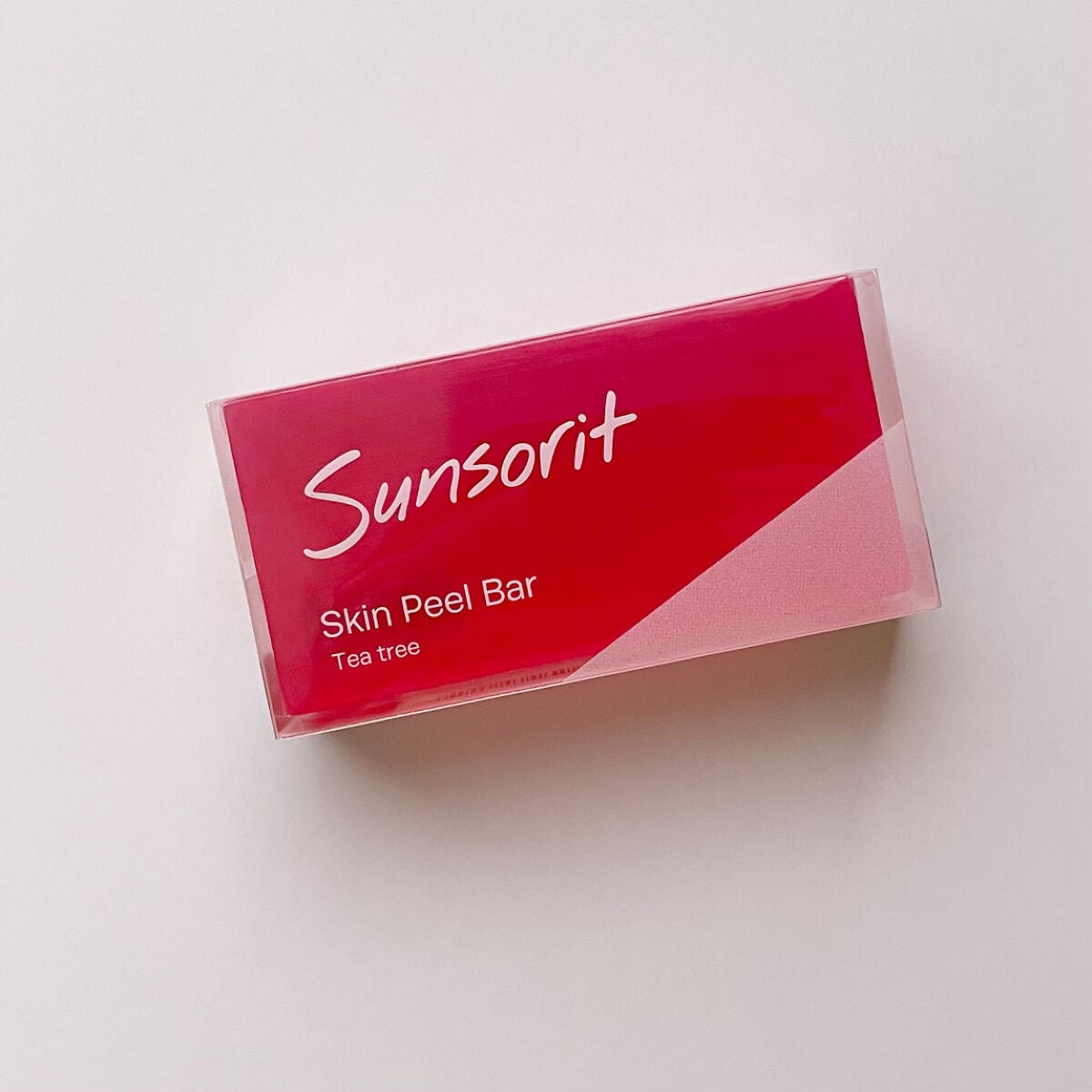 スキンピールバー ティートゥリー/サンソリット/洗顔石鹸を使ったクチコミ(1枚目)