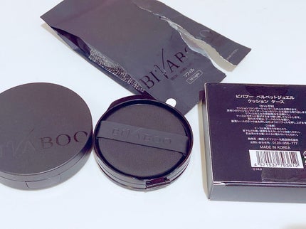 ベルベットジュエルクッション/BIVABOO/クッションファンデーションを使ったクチコミ(1枚目)