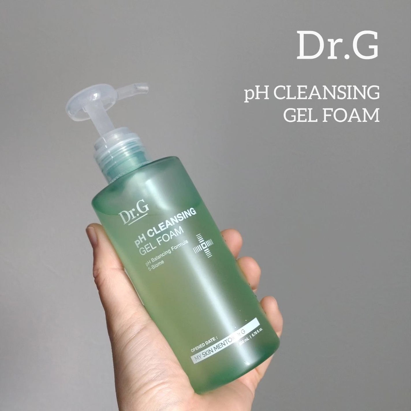 弱酸性クレンジングジェルフォーム/Dr.G/洗顔フォームを使ったクチコミ(1枚目)