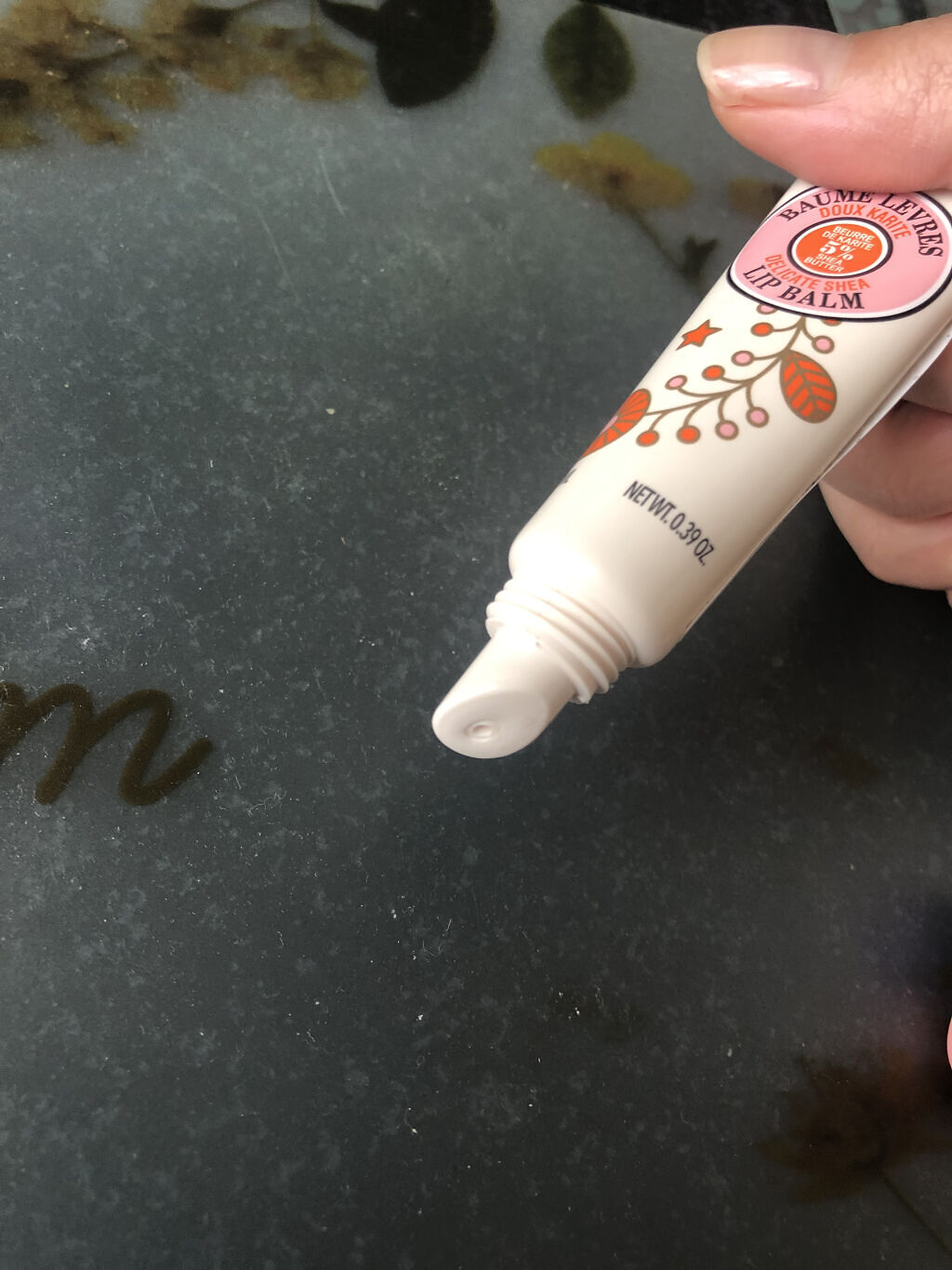 フローラルコットン シア リップバーム/L'OCCITANE/リップケアを使ったクチコミ（3枚目）