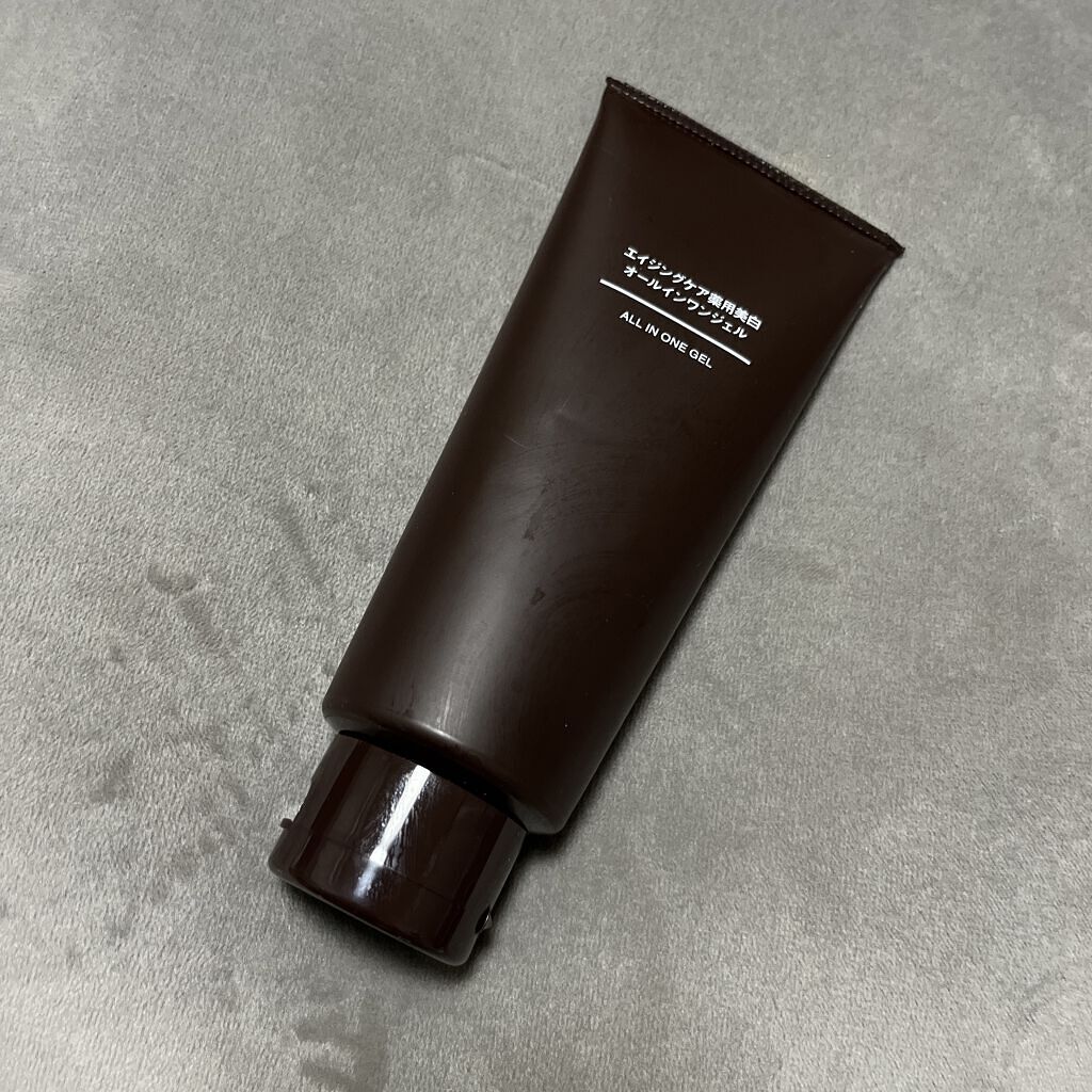 エイジングケア薬用美白オールインワンジェル/無印良品/オールインワン化粧品を使ったクチコミ（1枚目）