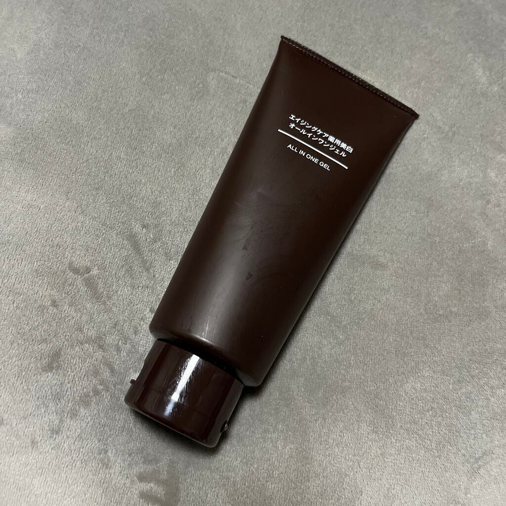 エイジングケア薬用美白オールインワンジェル/無印良品/オールインワン化粧品を使ったクチコミ(1枚目)