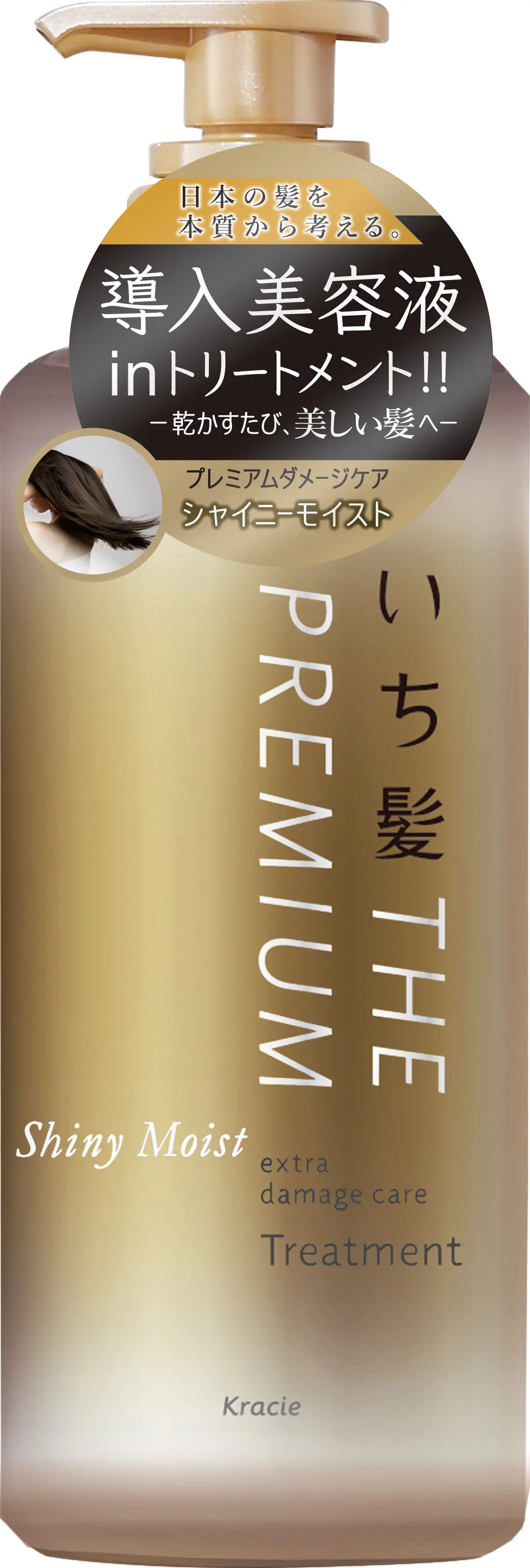 THE PREMIUM エクストラダメージケアシャンプー／トリートメント（シャイニーモイスト） トリートメント ポンプ 480g