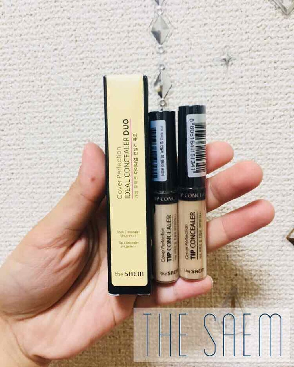 カバーパーフェクション チップコンシーラー/the SAEM/リキッドコンシーラーを使ったクチコミ(1枚目)