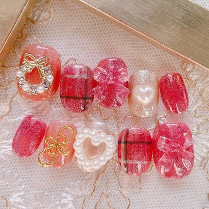 𝘼𝙮𝙪 ❦ 𝑆𝑒𝑙𝑓 𝑁𝑎𝑖𝑙 on LIPS 「❥こんばんは𓂅꙳𖤐セルフネイラーの@au_nailです♡中々..」(7枚目)