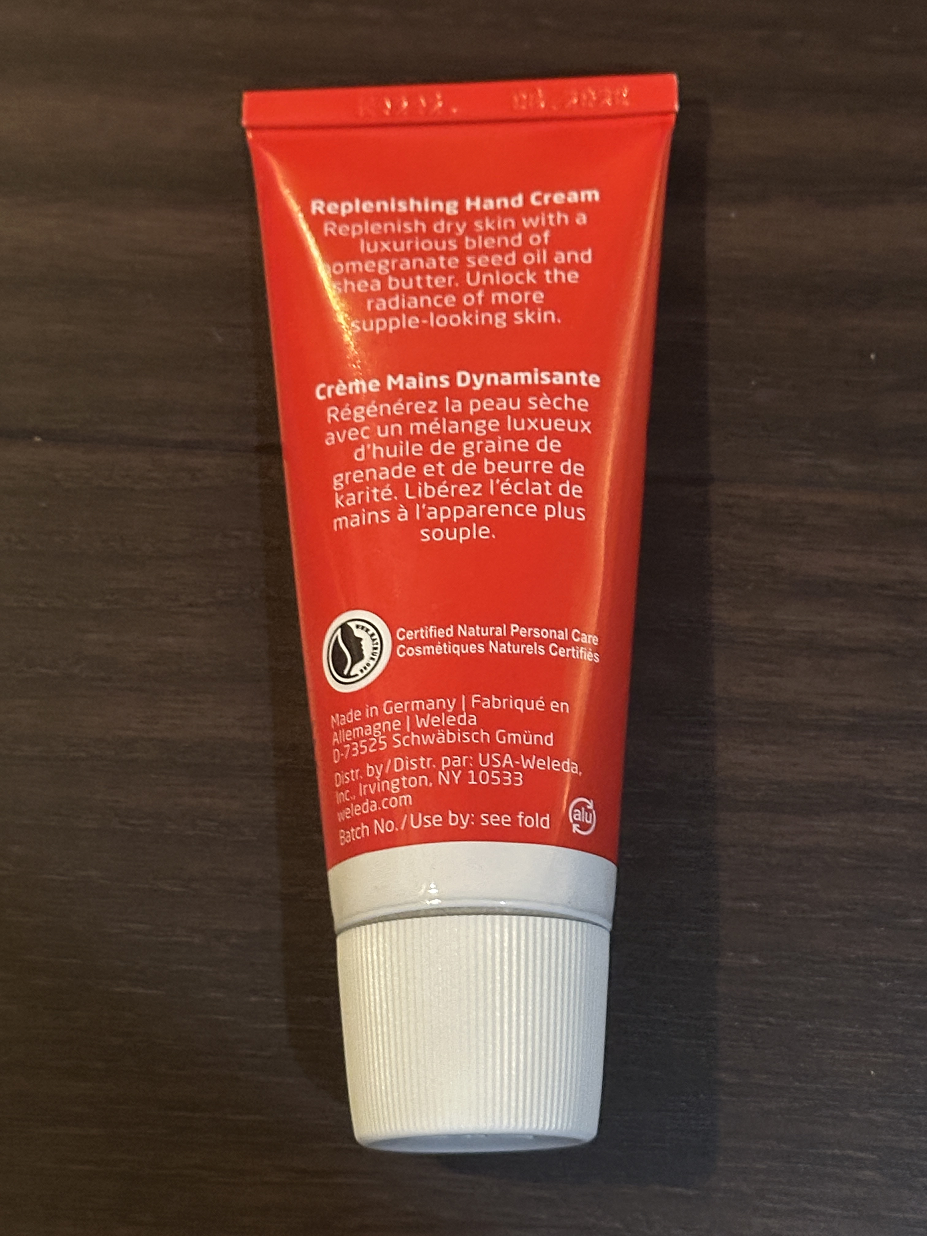 ざくろ ハンドクリーム/WELEDA/ハンドクリームを使ったクチコミ（2枚目）