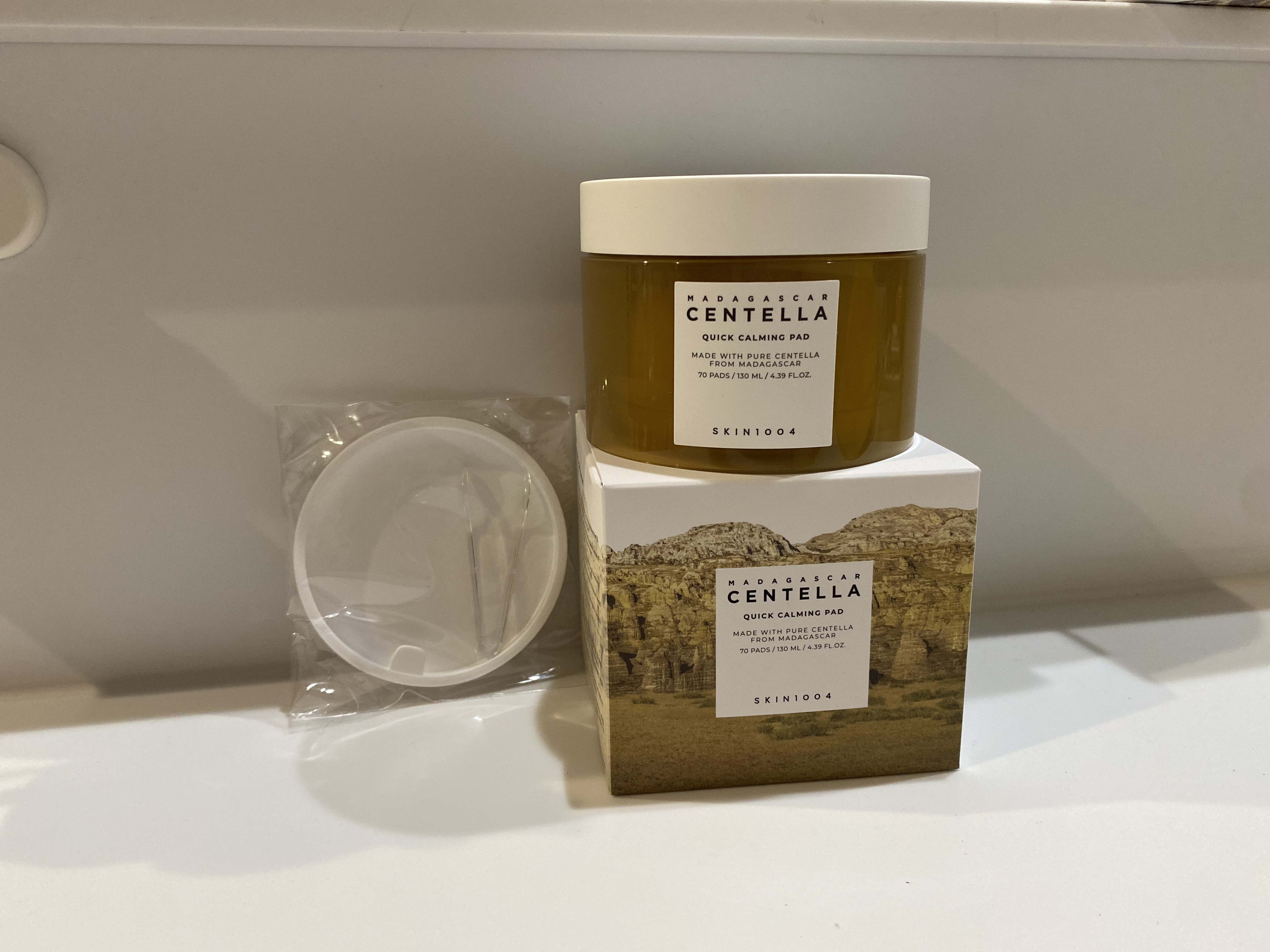 センテラ クイックカーミングパッド/SKIN1004/トナーパッドを使ったクチコミ（1枚目）