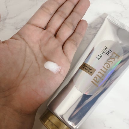 髪のキメ美容バリアトリートメント/エッセンシャル/洗い流すヘアトリートメントを使ったクチコミ(2枚目)