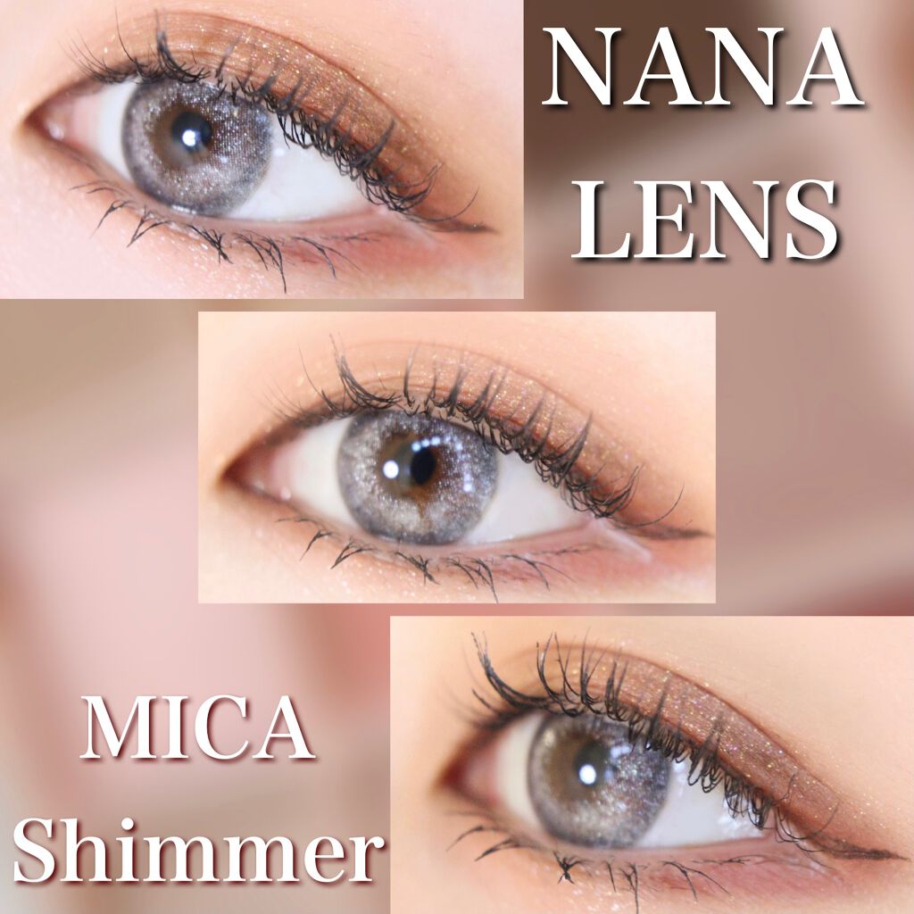 MICA.3month/NANA LENS/カラーコンタクトレンズを使ったクチコミ(1枚目)