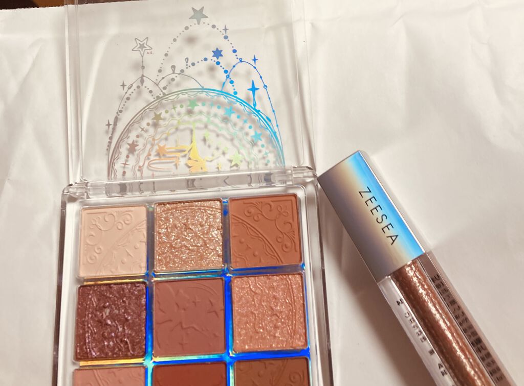 クォーツ 9色アイシャドウパレット(ドリームランドアイシャドウ)/ZEESEA/アイシャドウパレットを使ったクチコミ（1枚目）