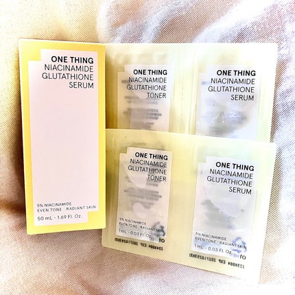 ナイアシンアミドグルタチオンセラム/ONE THING/美容液を使ったクチコミ(1枚目)
