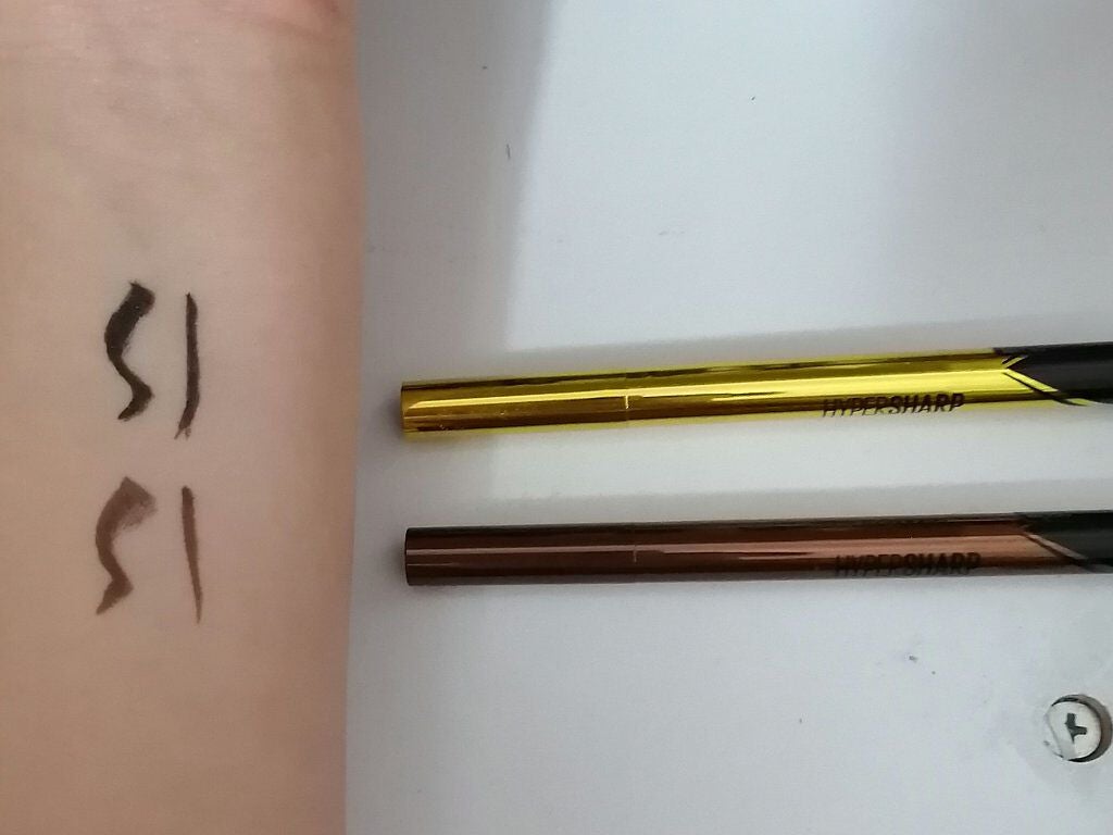 ハイパーシャープ ライナー R/MAYBELLINE NEW YORK/リキッドアイライナーを使ったクチコミ(2枚目)