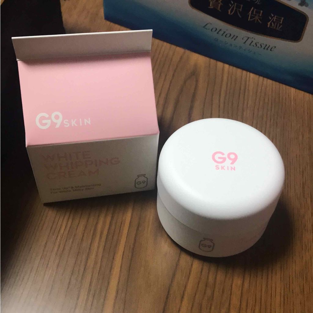 WHITE WHIPPING CREAM(ウユクリーム)/G9SKIN/化粧下地を使ったクチコミ(1枚目)