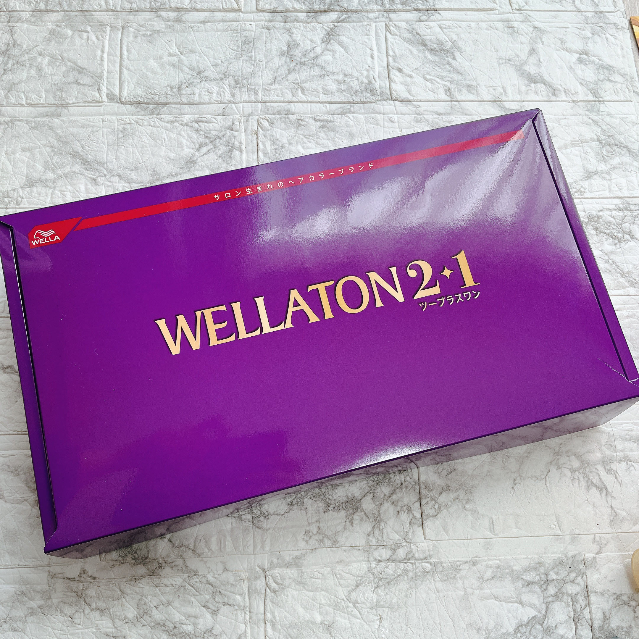 ウエラトーン ツープラスワン クリームタイプ/ウエラ/ヘアカラーを使ったクチコミ（2枚目）