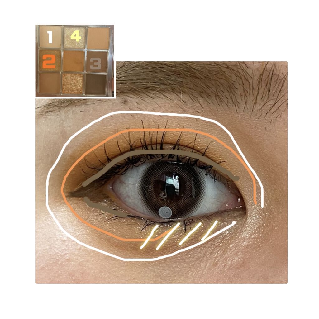 なみだ（Namida）ワンデー/Namida/ワンデー（１DAY）カラコンを使ったクチコミ（2枚目）