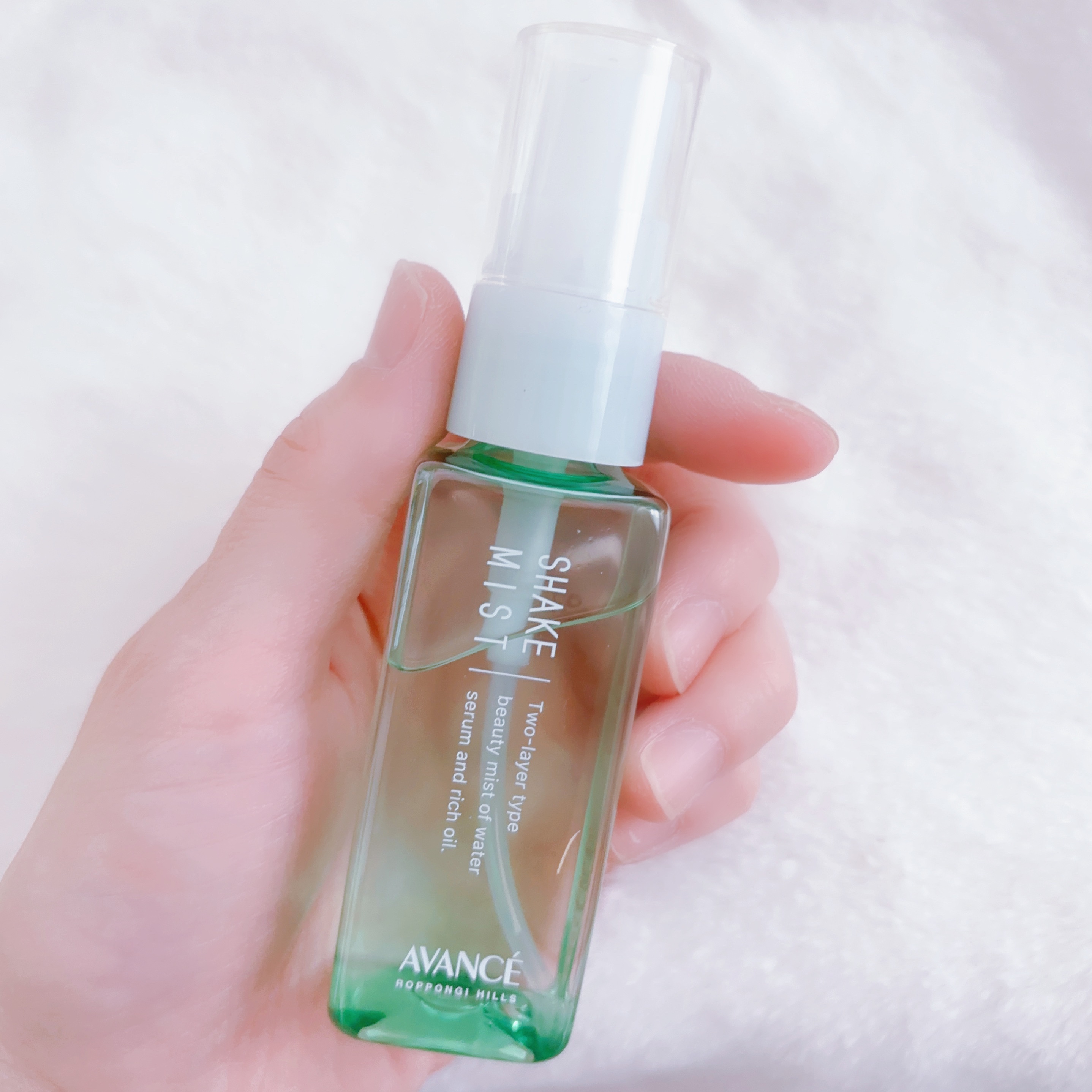 アヴァンセ シェイクミスト さっぱり ミニ 50ml/アヴァンセ/ミスト状化粧水を使ったクチコミ（1枚目）