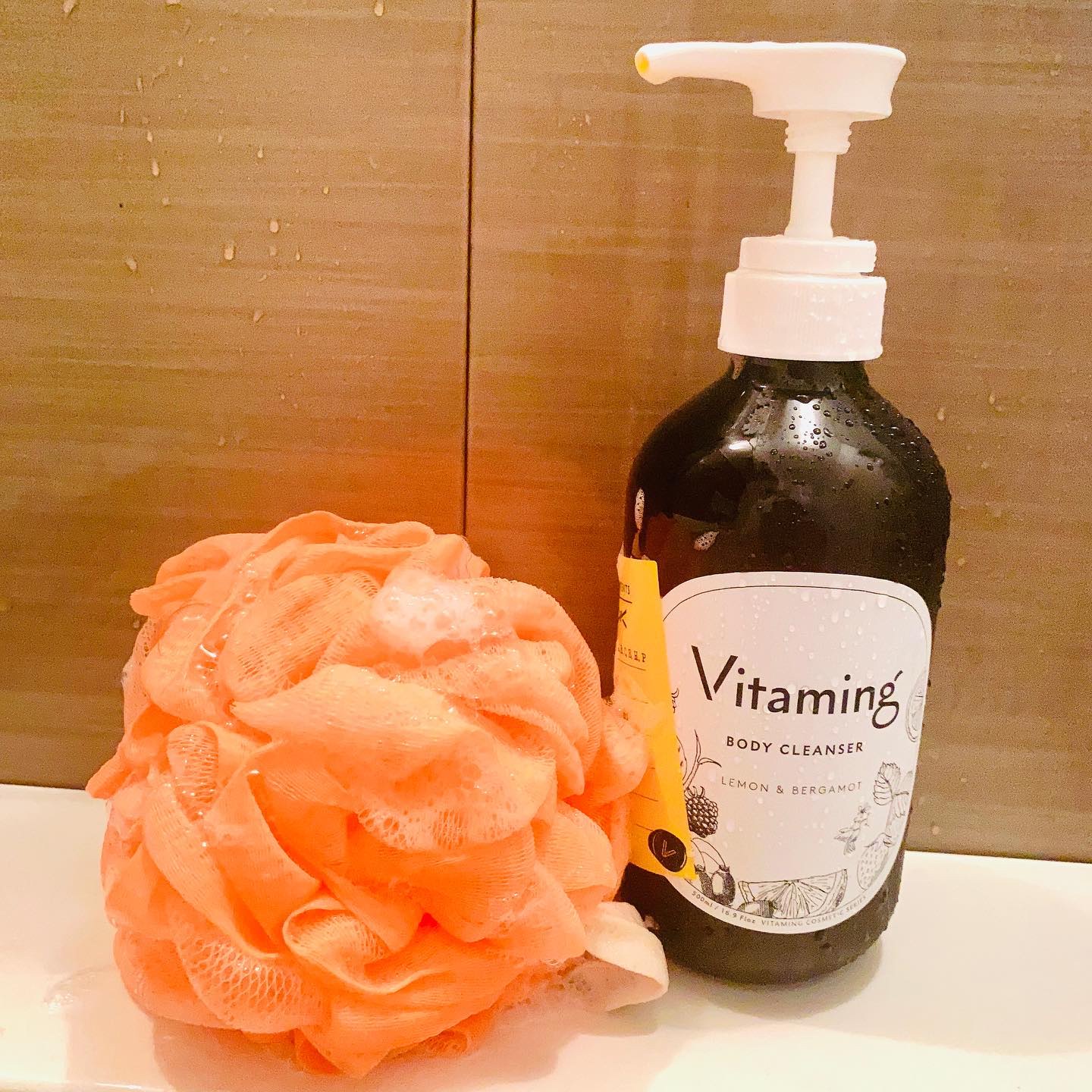 リフレッシングボディソープ(レモン＆ベルガモットの香り)/Vitaming/ボディソープを使ったクチコミ（3枚目）