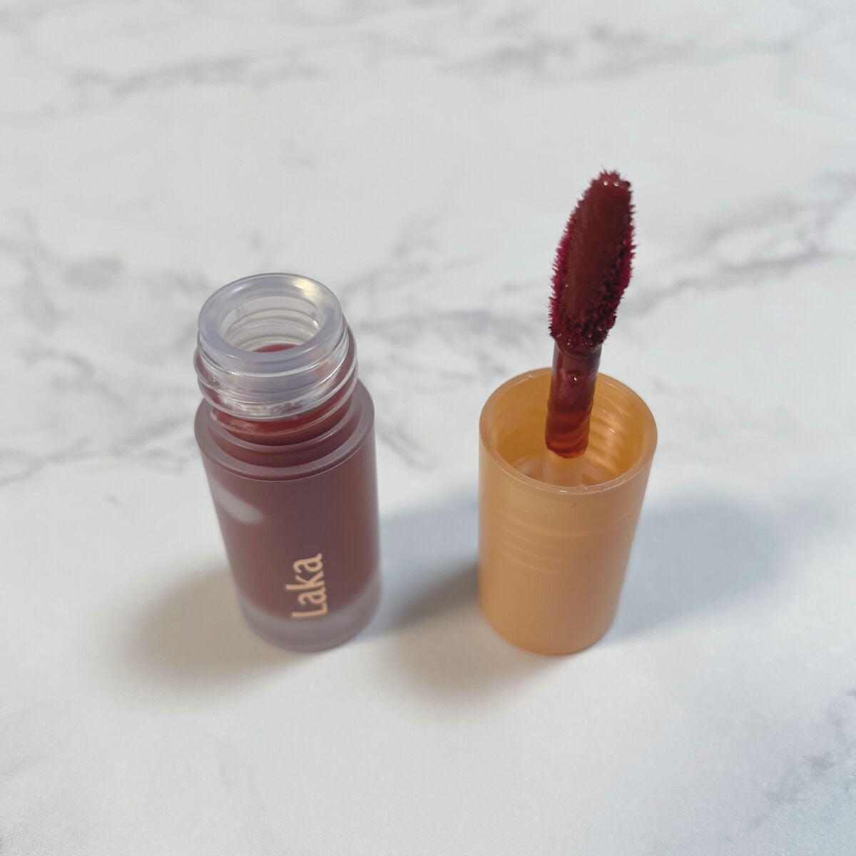 フルーティーグラムティント/Laka/リップティントを使ったクチコミ(2枚目)