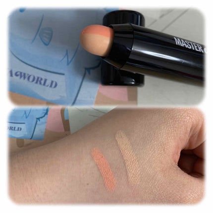 マスターカモフラージュデュオ/MAYBELLINE NEW YORK/スティックコンシーラーを使ったクチコミ(2枚目)