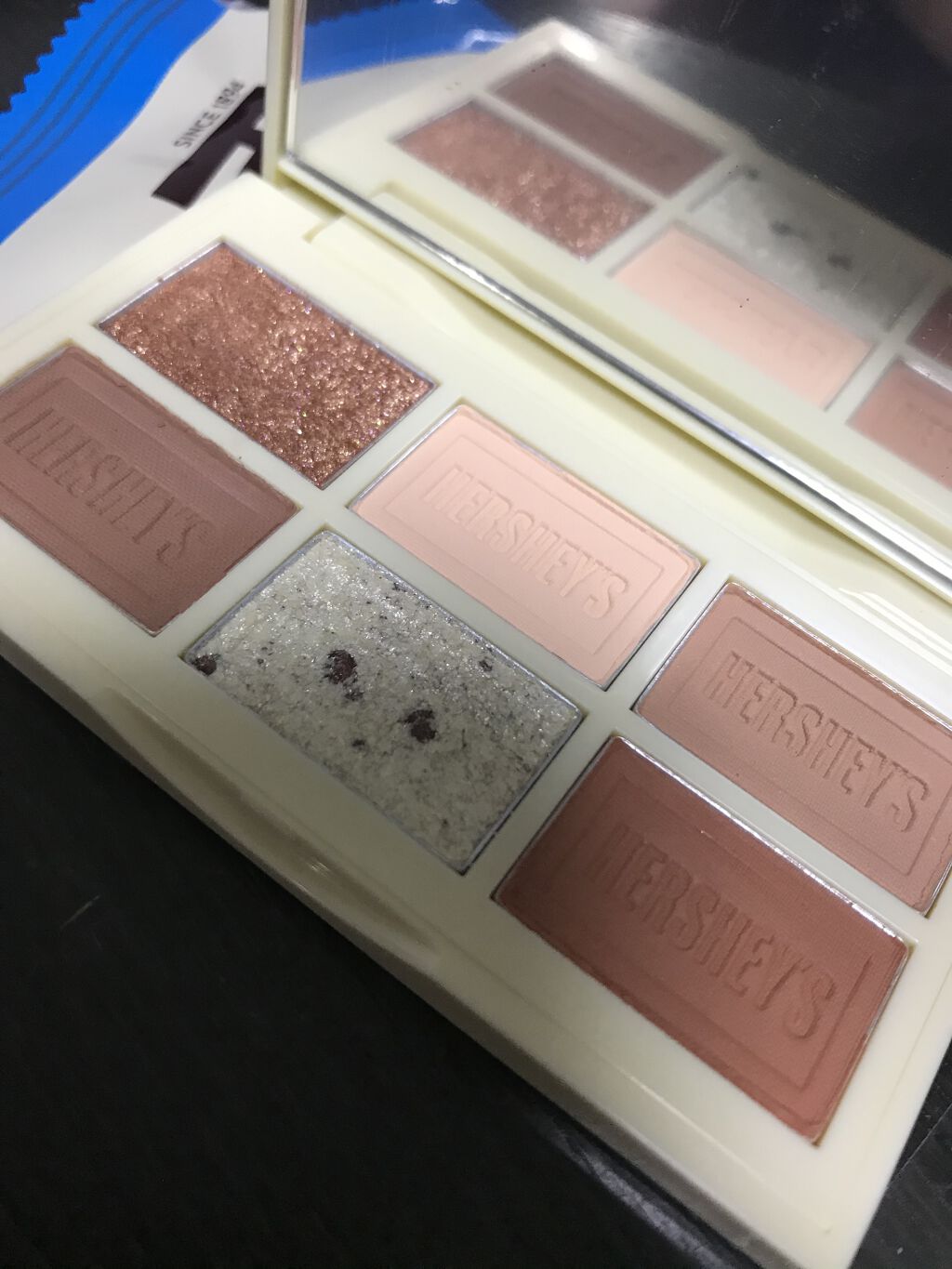 ハーシー プレイカラーアイズミニ/ETUDE/アイシャドウパレットを使ったクチコミ（2枚目）