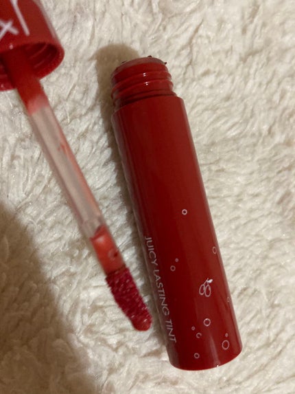 ジューシーラスティングティント/rom&nd/リップティントを使ったクチコミ(2枚目)