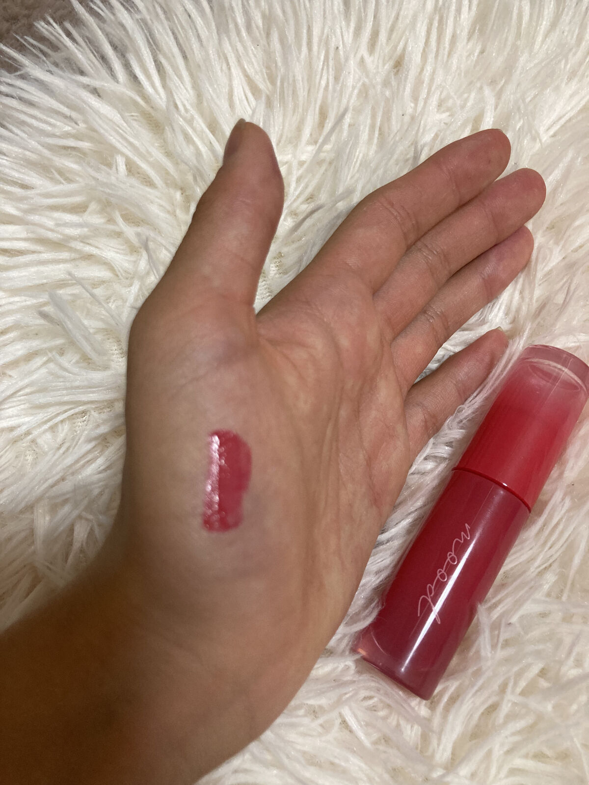 ペリペラ インク ムード グロイ ティント/PERIPERA/リップティントを使ったクチコミ（3枚目）