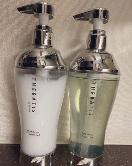 ナイトリペア シャンプー/ヘアトリートメント/THERATIS/シャンプー・コンディショナーを使ったクチコミ(1枚目)