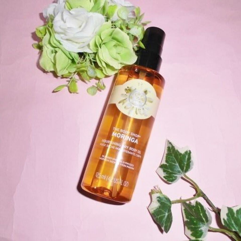 ドライボディオイル モリンガ/THE BODY SHOP/ボディオイルを使ったクチコミ(1枚目)