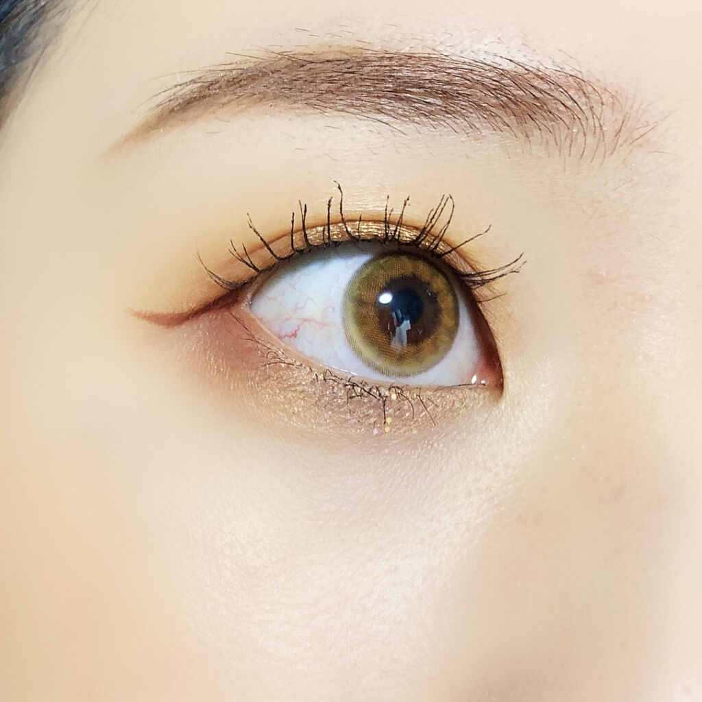 プリズム パウダーアイカラー 016/リンメル ロンドン/単色アイシャドウを使ったクチコミ（2枚目）