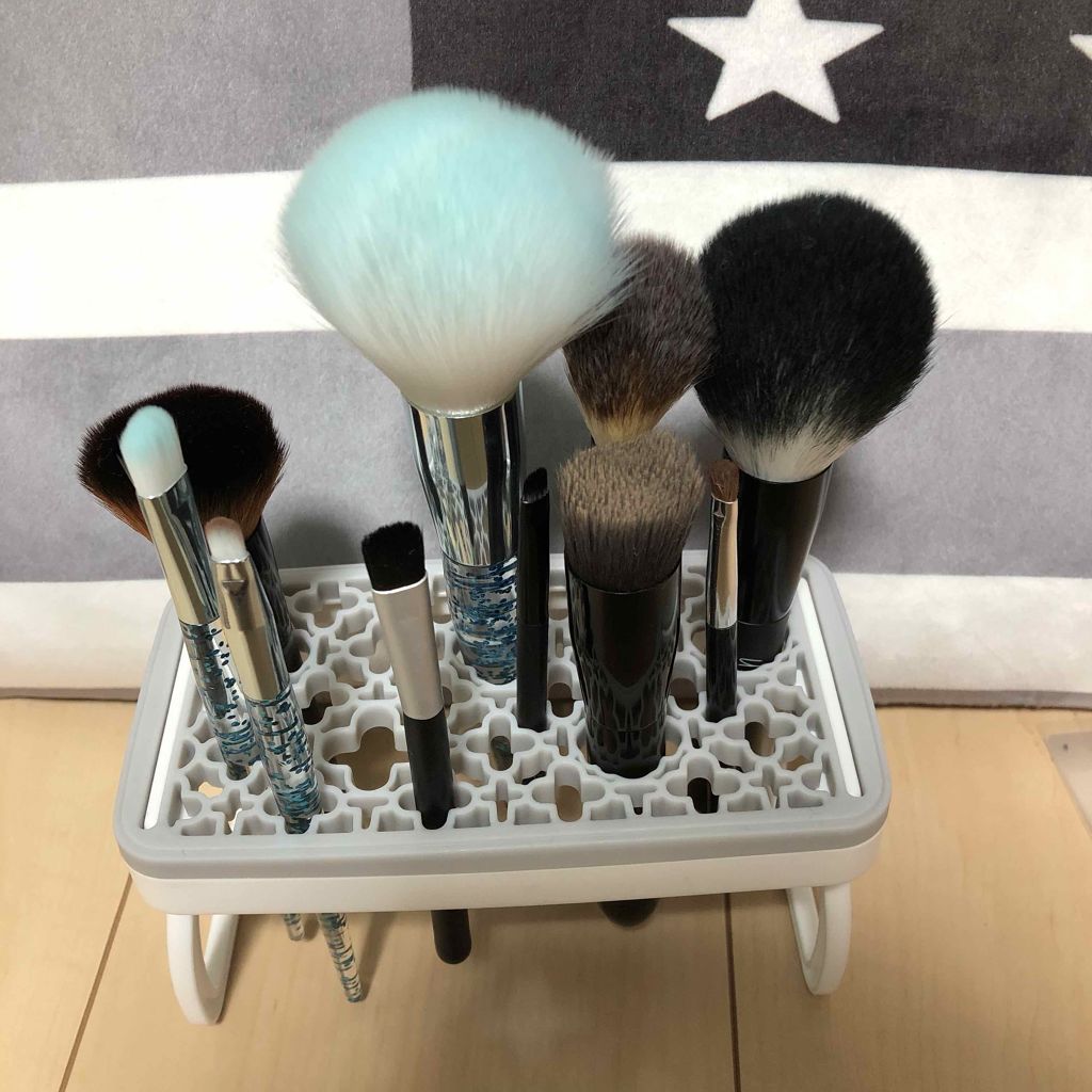 メイクブラシスタンド/セリア/その他化粧小物を使ったクチコミ(1枚目)