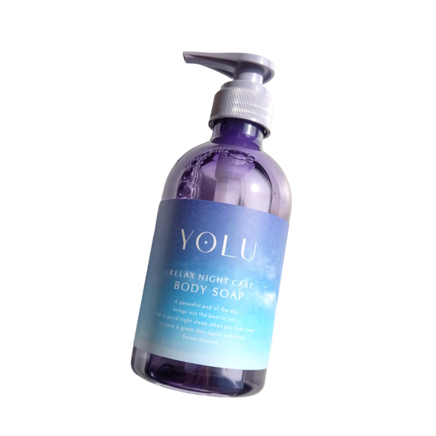 リラックスナイトケアボディソープ 440ml/YOLU/ボディソープを使ったクチコミ（1枚目）