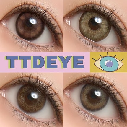 Real Caramel /TTDeye/カラーコンタクトレンズを使ったクチコミ(5枚目)